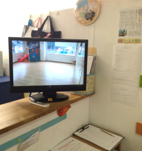 Classroom video monitor
